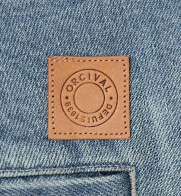 ORCIVAL「ORCIVAL | コットンドライツイル ワイドカーブパンツ WOMEN」|デニム|