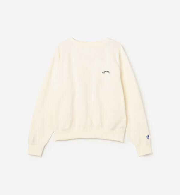 ORCIVAL「ORCIVAL | コットン裏毛 ボートネックプルオーバー WOMEN」|スウェット・ジャージ|