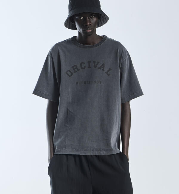 ORCIVAL「ORCIVAL | ジャージーニット プリントTシャツ MEN」|Tシャツ・カットソー|