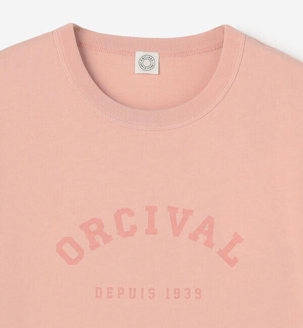 ORCIVAL「ORCIVAL | ジャージーニット コンパクトプリントTシャツ WOMEN」|Tシャツ・カットソー|