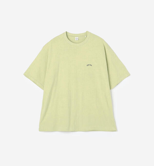 ORCIVAL「ORCIVAL | アンイーブンジャージー 刺繍ショートスリーブTシャツ MEN」|Tシャツ・カットソー|