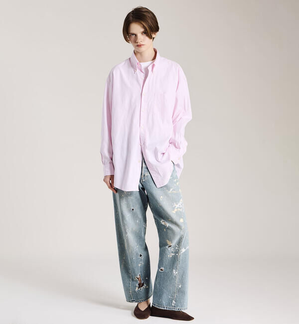  「Brooks Brothers |〈別注〉ピンポイントオックスフォード ポロカラーボタンダウンシャツ WOMEN」|シャツ・ブラウス|