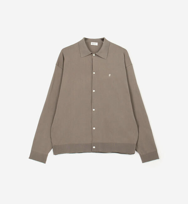 GYMPHLEX「Gymphlex | ジャージー ポロカーディガン MEN」|ニット・セーター|