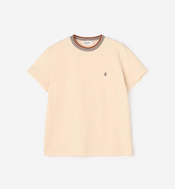 GYMPHLEX「Gymphlex | クルーネック ラインTシャツ WOMEN」|Tシャツ・カットソー|