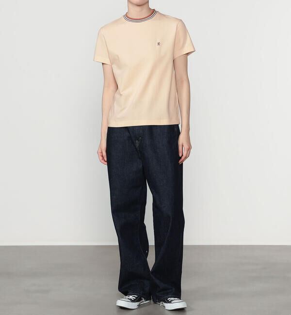 GYMPHLEX「Gymphlex | クルーネック ラインTシャツ WOMEN」|Tシャツ・カットソー|