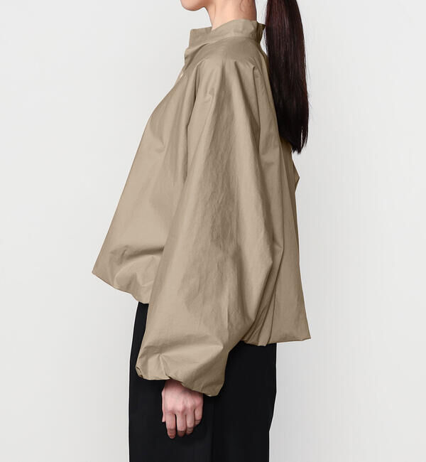  「HAVERSACK | スタンドカラー 長袖バルーンシャツ WOMEN」|シャツ・ブラウス|