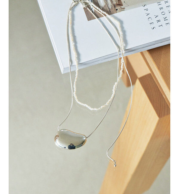 Hoaw.「【Hoaw.】モチーフスライダーネックレス」|リング|