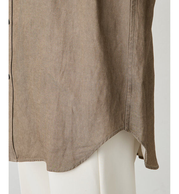  「ツイル顔料染めオーバーシャツ」|シャツ・ブラウス|