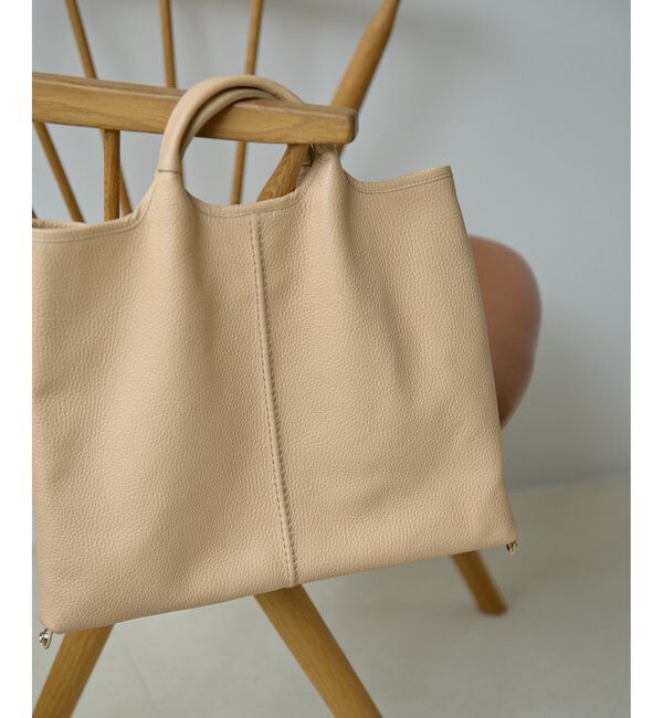 Hoaw.「【Hoaw.】レザーストラップバッグ」|トートバッグ|