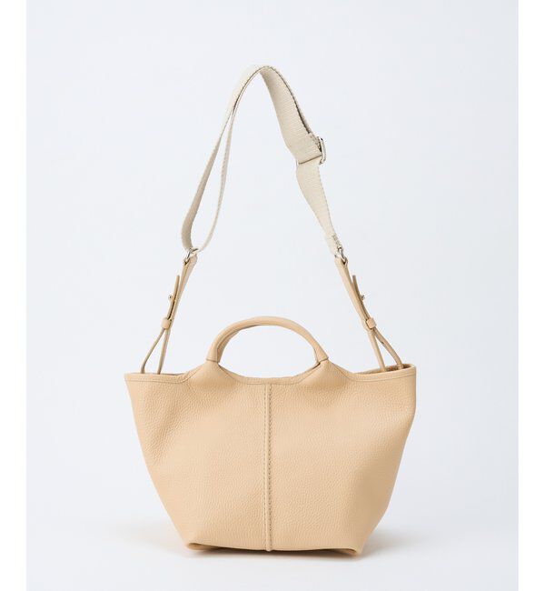 Hoaw.「【Hoaw.】レザーストラップバッグ」|トートバッグ|