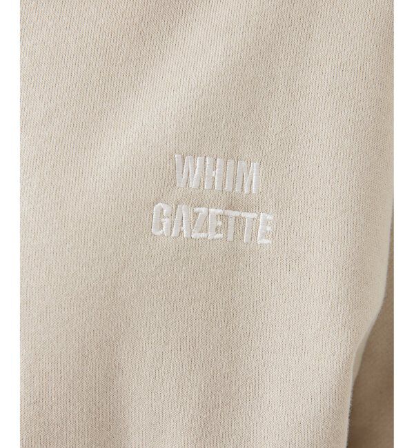  「ハーフジップロゴ裏毛プルオーバー」|Tシャツ・カットソー|