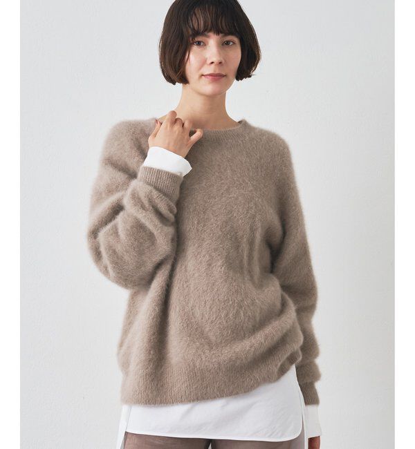  「ファークルーネックプルオーバー」|ニット・セーター|