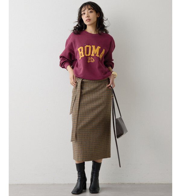  「ウールベルト付スカート」|スカート|