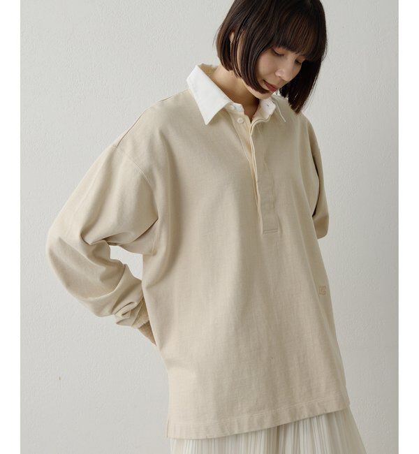  「刺繍ラガーシャツ」|Tシャツ・カットソー|