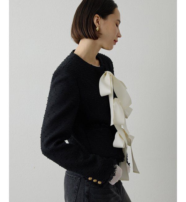  「ネップツイードリボンジャケット」|その他|