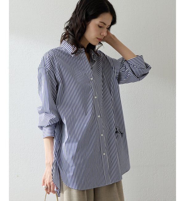  「Thomas Masonアニマル刺繍シャツ」|シャツ・ブラウス|