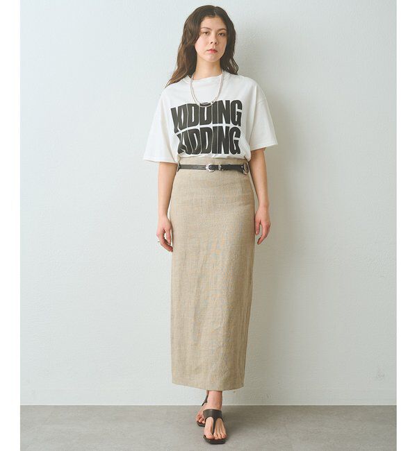  「リネンスカート」|スカート|