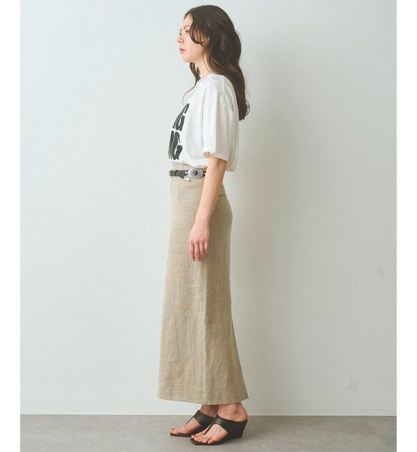  「リネンスカート」|スカート|