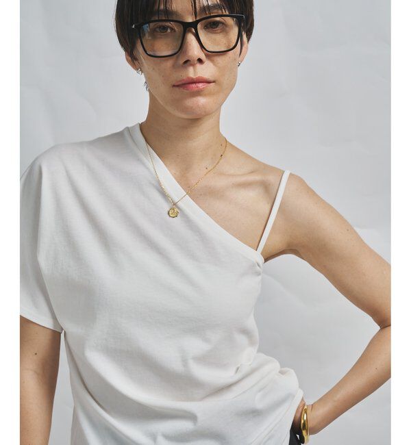 GEMINI「【GEMINI】ワンショルダーカットソー」|Tシャツ・カットソー|