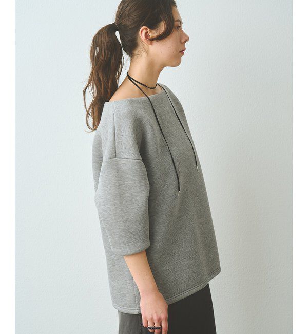  「オフショルダンボールプルオーバー」|Tシャツ・カットソー|