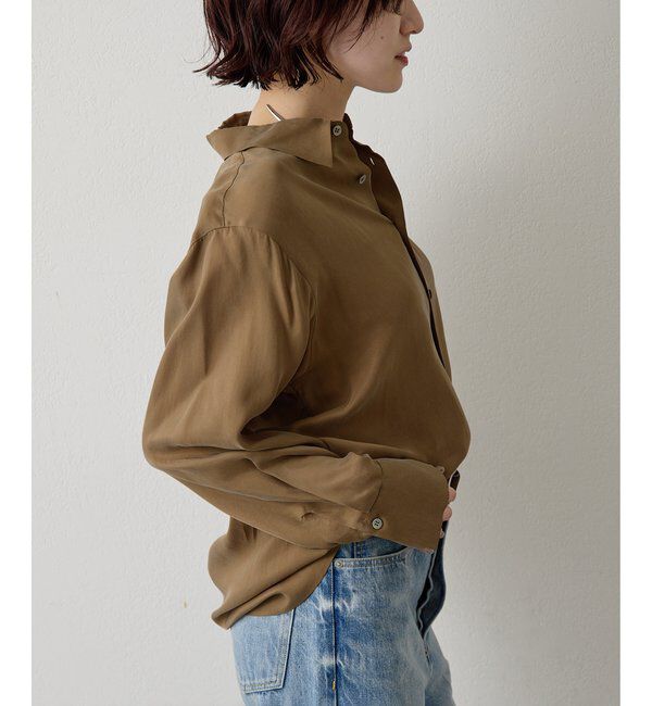  「キュプラフィブリルシャツ」|シャツ・ブラウス|