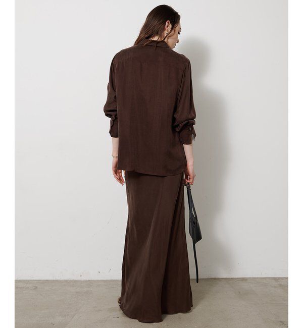  「キュプラフィブリルシャツ」|シャツ・ブラウス|