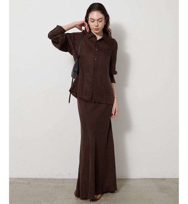  「キュプラフィブリルシャツ」|シャツ・ブラウス|