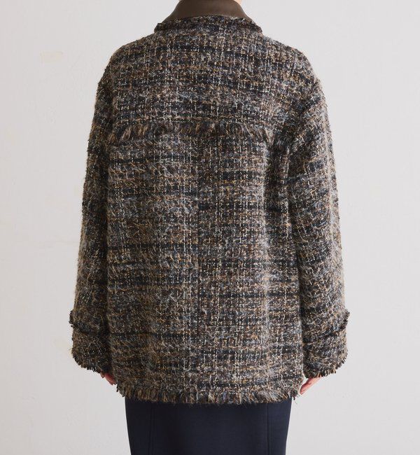  「ツイードカバーオールジャケット」|ベスト・ジレ|