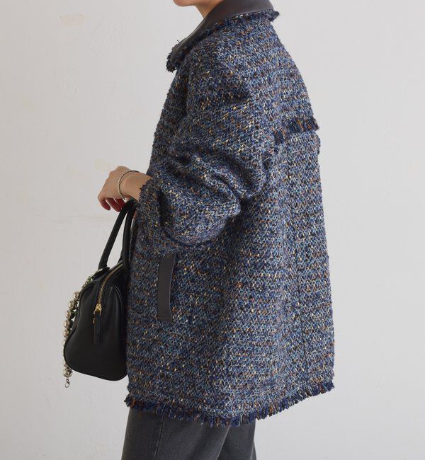  「ツイードカバーオールジャケット」|ベスト・ジレ|