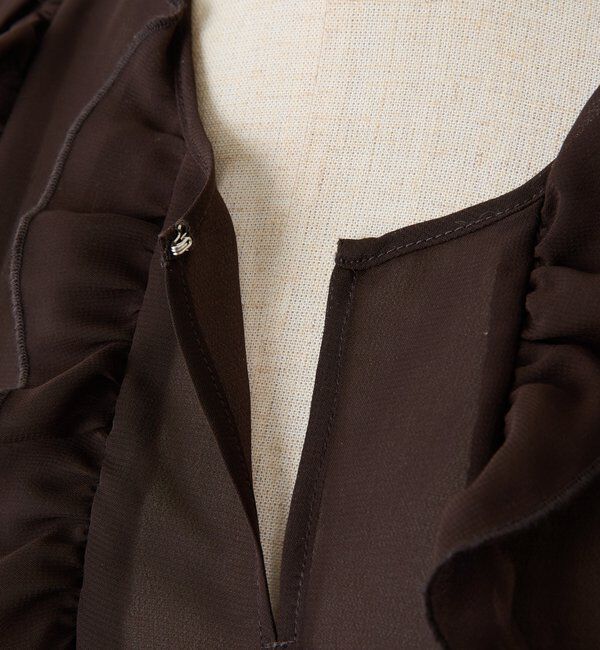  「ラッフルシアーブラウス」|シャツ・ブラウス|