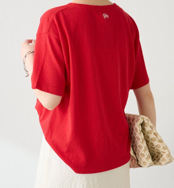  「カレッジ風ロゴTシャツ」|Tシャツ・カットソー|