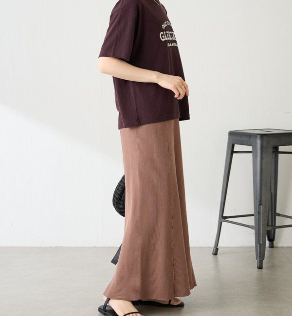  「カレッジ風ロゴTシャツ」|Tシャツ・カットソー|