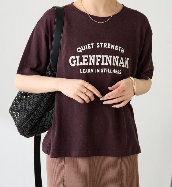  「カレッジ風ロゴTシャツ」|Tシャツ・カットソー|