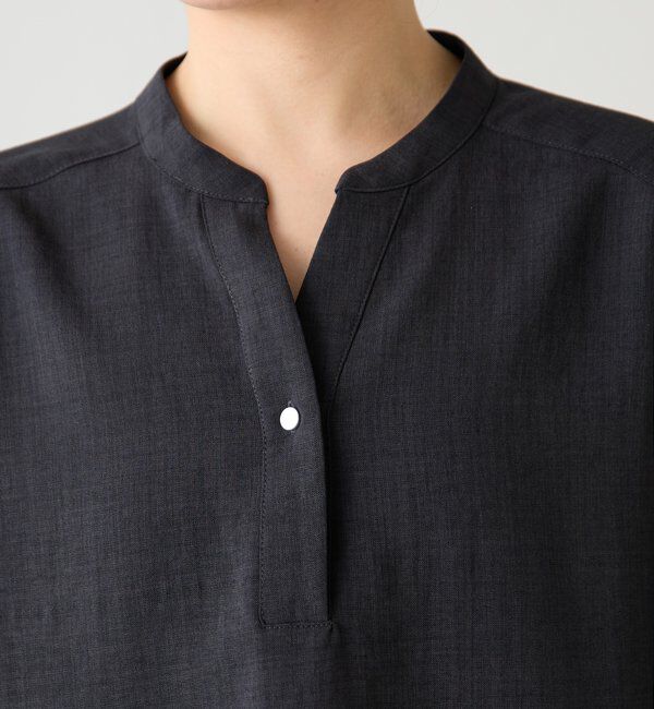  「【コーデが決まる】 スキッパーシャツセットアップ」|ワンピース|