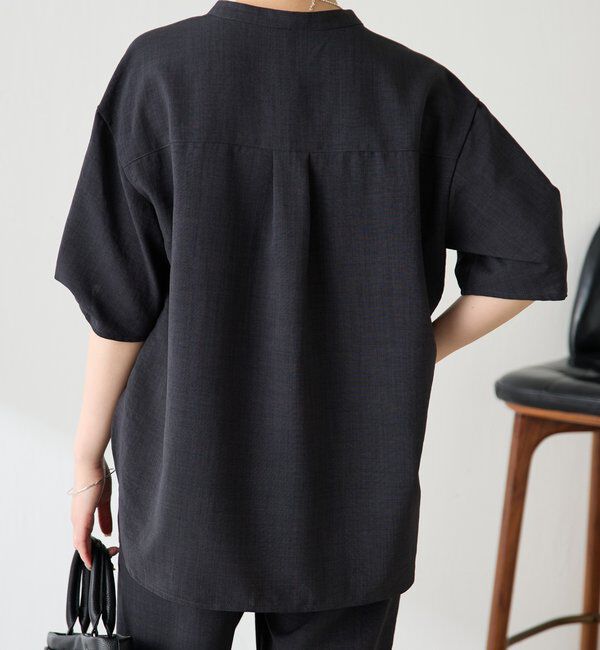  「【コーデが決まる】 スキッパーシャツセットアップ」|ワンピース|