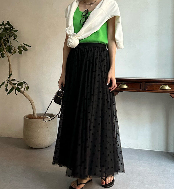  「スクエアニットタンク」|ニット・セーター|