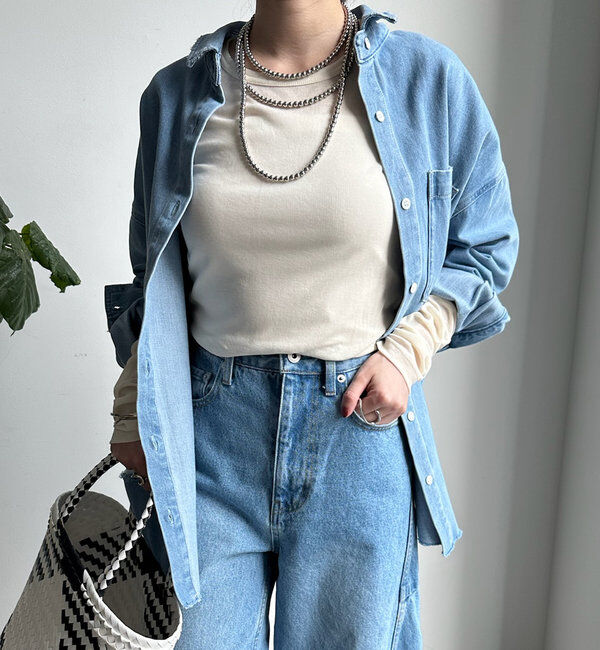  「【新色追加】コットンシアーTEE」|Tシャツ・カットソー|