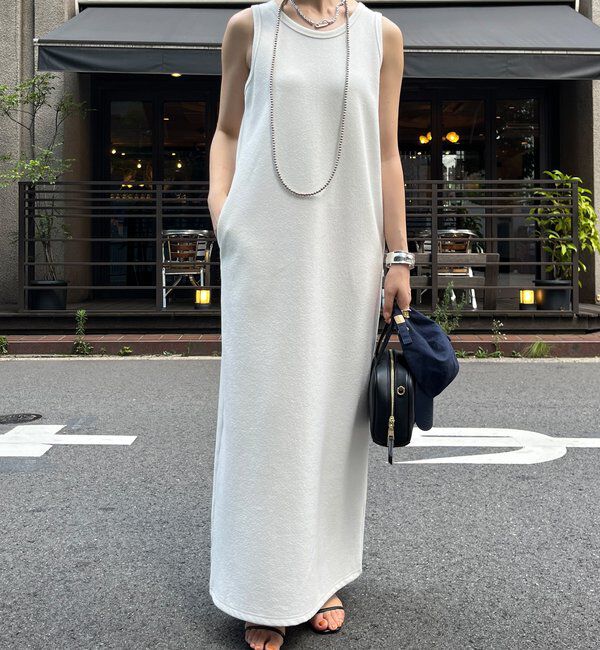  「【全骨格細見え】ブークレーダンボールタンクワンピース」|ワンピース|