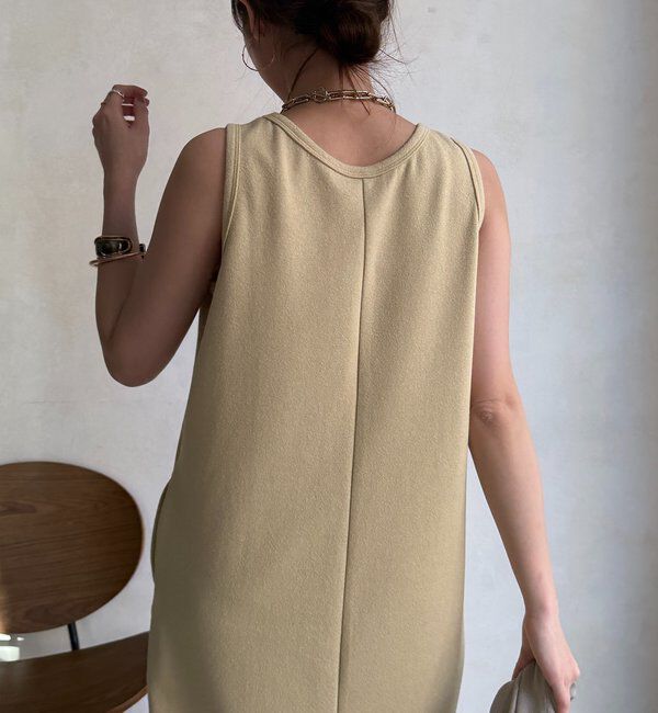  「【全骨格細見え】ブークレーダンボールタンクワンピース」|ワンピース|