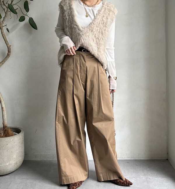  「【柔らかい着心地】袖シアーリブTEE」|Tシャツ・カットソー|