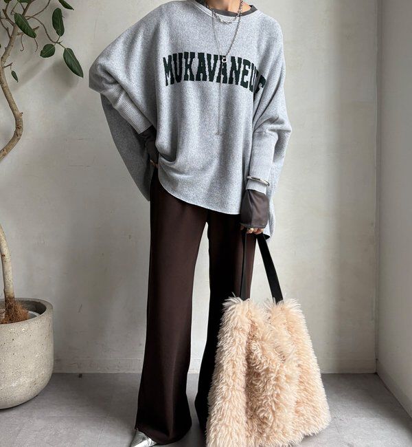  「【柔らかい着心地】袖シアーリブTEE」|Tシャツ・カットソー|