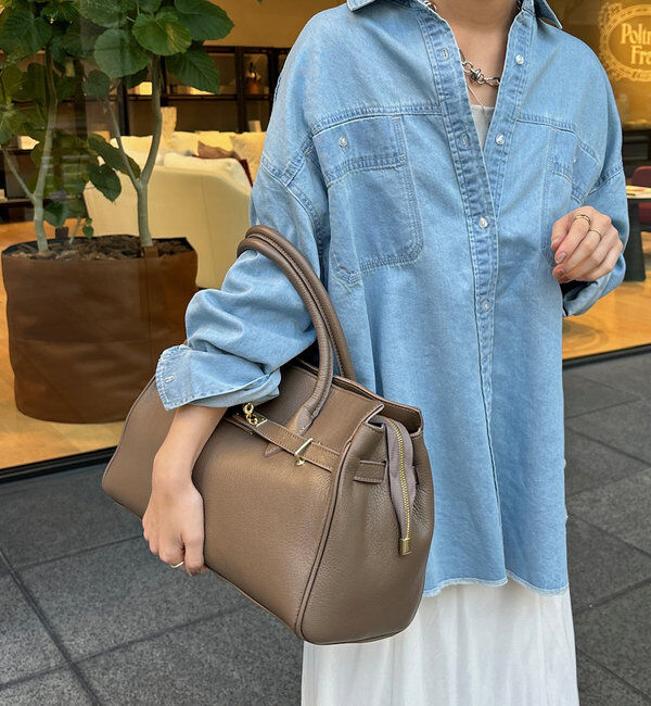  「【新色追加】レザートートバッグ」|トートバッグ|