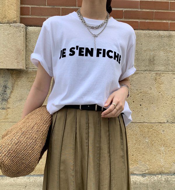  「【新色追加】JES'EN FICHEフロッキーロゴTEE」|Tシャツ・カットソー|