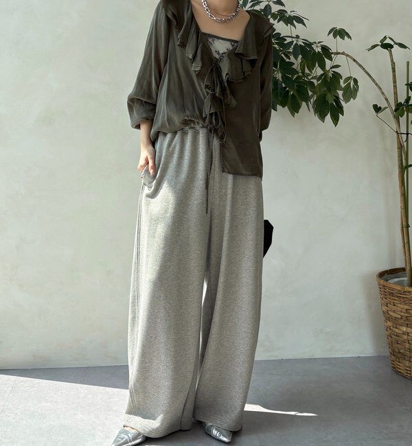  「【新色追加】スカラレースキャミ」|シャツ・ブラウス|