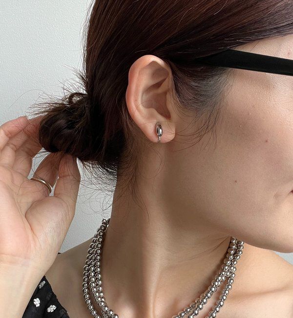  「【インフルエンサーOKOCHI企画】ドロップイヤリングmini」|ピアス|