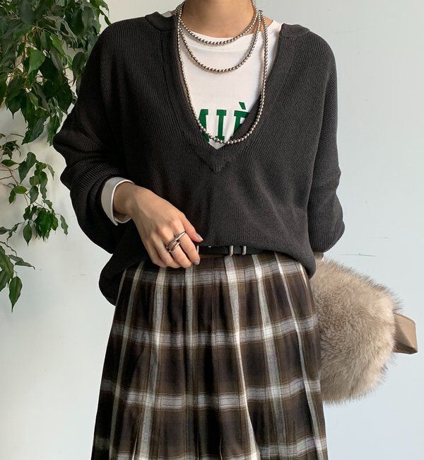  「スキッパープルオーバー」|ニット・セーター|