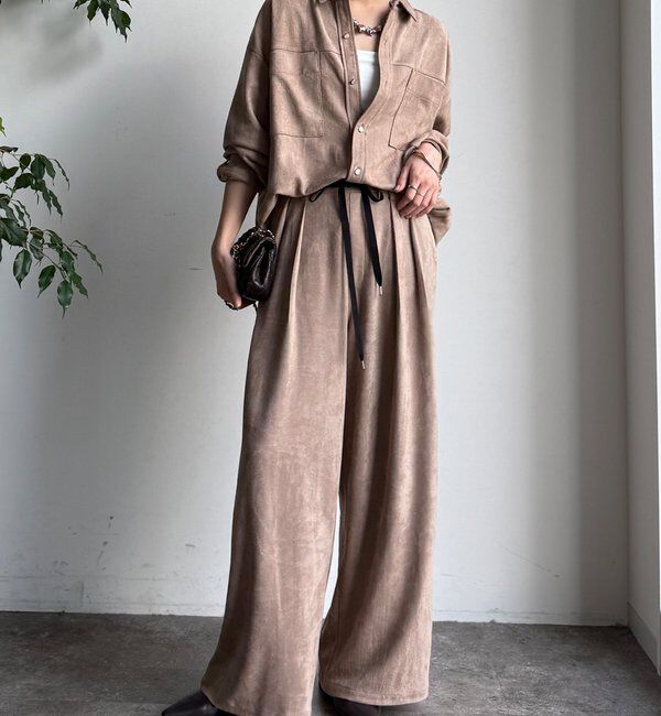  「スウェードシャツ」|シャツ・ブラウス|