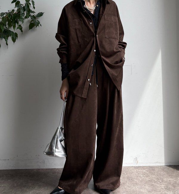  「スウェードシャツ」|シャツ・ブラウス|