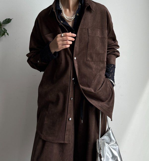  「スウェードシャツ」|シャツ・ブラウス|