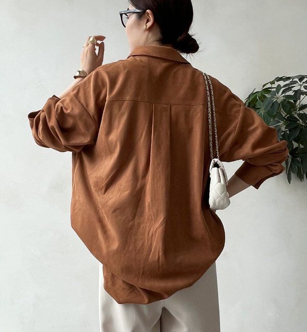  「スウェードシャツ」|シャツ・ブラウス|